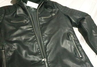 Pánská koženková bunda-NOVÁ - 2