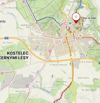 Dražba pozemku,  Kostelec nad Černými lesy, ID 7850e 1812 - 2