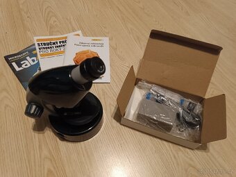 Mikroskop Levenhuk LabZZ M101 – výborný stav + příslušenství - 2