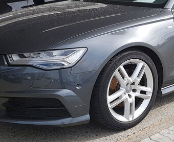 ALU sada Audi A6 C7 255/40 R19 - 8,5J X 19H2 ET45 s pneu - 2