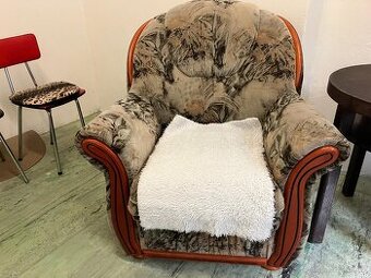 pohodlná pevná křesla - 2 ks - 2