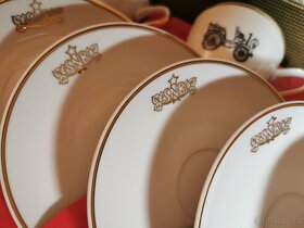 Ministerstvo vnitra SNB porcelánová souprava z 50.let MZ - 2