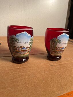 Původní Památeční skleničky– Fra. Lázně a Sv. Hora - 2