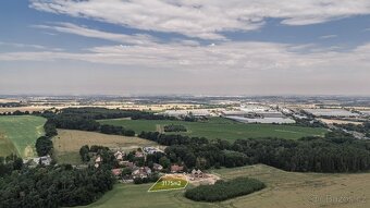 Prodej stavebního pozemku 3220 m² Strančice - Sklenka - 2