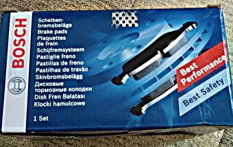 Sada brzdových destiček BOSCH - 2