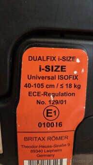 Britax Römer dualfix I-size - 2