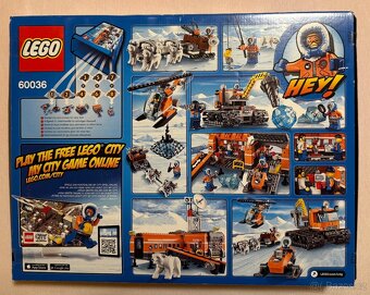 Lego city 60036 - arktický base camp - 2