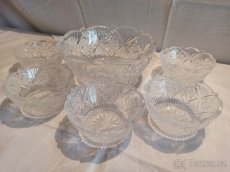 Sada misek z broušeného skla - 2