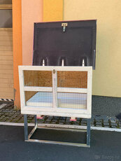 Venkovní králíkárna - 2