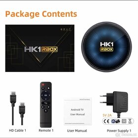 Nový Android TV Box  HK1 Rbox  S905W2 4/32gb - 2
