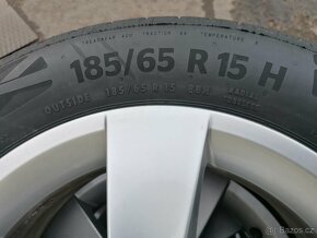 Komplet letní kola na Škoda Fabia 4 Continental 185/65 R15 - 2