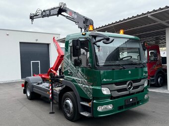 MERCEDES-BENZ ATEGO 1218 HÁKOVÝ NOSIČ vh100 HYDRAULICKÁ RUKA - 2