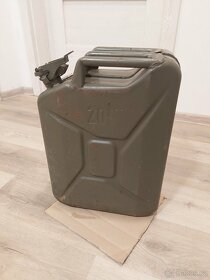 Kanystr plechový 20L - 2