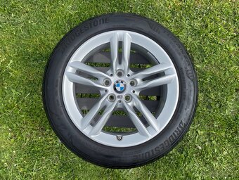 Letní ALU BMW M Sport 483M R17 vč. pneu, TMPS a krytek - 2