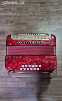 Heligonka harmonika Delicia Favorit ll B -ES-AS,,, - 2