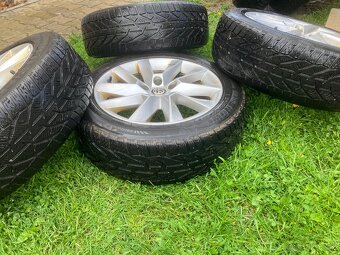Alu kola 5x112, zimní pneu 205/55 R17 - 2