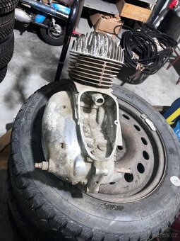 motor z motocyklu ČZ 150 - 2