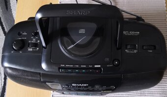 Rádio s cd+kazeta Sharp - 2