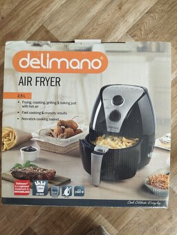 Horkovzdusna fritéza Delimano - zcela nová - 2