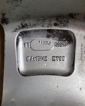 Orig alu kola O1 5x100 6Jx15 ET33 - 2