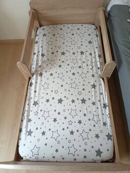Dětská postel s výřezem kočičky 140 x 70 cm - 2