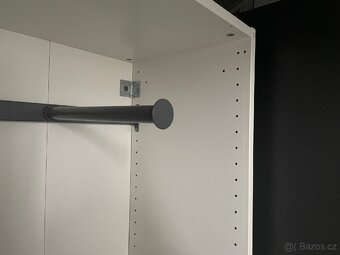 IKEA PAX / skříň s dveřmi bílá - 201 cm x 50 x 35 cm - 2