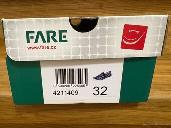Prodám dětské bačkůrky Fare, velikost 32 - 2