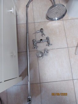 sprchová retro baterie kompletní - 2