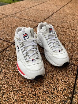 Kožené boty zn. FILA vel. 43 - 2