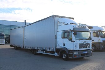 MAN TGL 8.210, EURO 4 + PŘÍVĚS H&W - 2