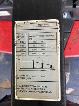 El. Paletový vozík TOYOTA - 2