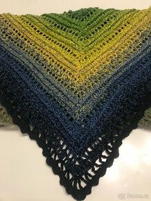 Háčkovaný šátek - 2