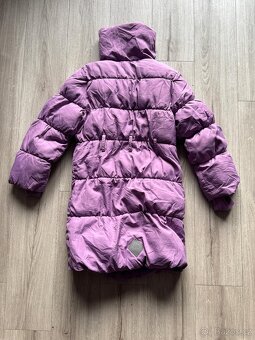 Dívčí zimní bunda velikost 128 - 2