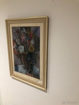 Obraz Josef Šteffel – Letní zátiší (1982) – originál - 2