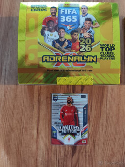Fotbalové kartičky Adrenalyn - Fifa 365 2026 - Booster - 2