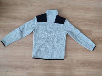 Funkční chlapecká  teplá mikina zn. Nordblanc,, vel. 134-140 - 2