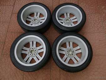 Letní sada alu - originál Škoda 5x100 6Jx16 ET43 5J0601025M - 2