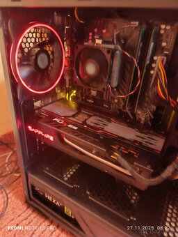 Herní PC - RYZEN 5, 16GB RAM, SSD+HDD, 5600XT, WIN11 - 2