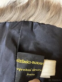 KARA Kabát z pravé kožešiny s velkým límcem - 2