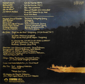 LP deska BAP-vun drinne noh drusse z r. 1982/162/ - 2