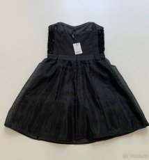 Černé společenské šaty korzet Next vel. 36/38 nové - 2