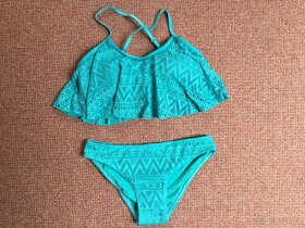 Nové dámské krajkové plavky, vel. S - 2