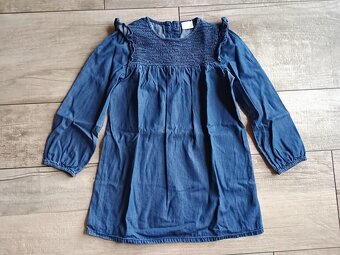Džínové šaty F&F, vel.122 - 2