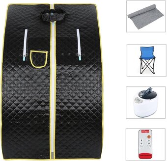 Přenosná parní sauna 1000 W - 2