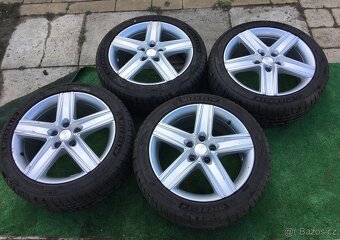 Alu kola 225/45R17 zánovní letní pneu 85%vzorek - 2