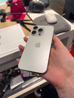 Apple iPhone 15 Pro, 128 GB, White titan - 2
