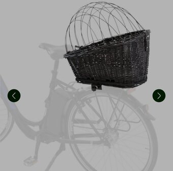 Trixie koš na jízdní kolo s mřížkou
d 55 x š 35 x v 49 cm - 2