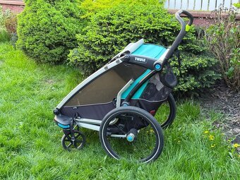 Thule Chariot - málo používaný, vč. miminkovníku - 2