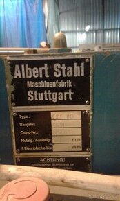 Hydraulické nůžky na řezání kovu Albert Stahl KSE 50 - 2