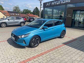 Hyundai i20, 1,2i 62kW, ČR, 1.maj. pouze 14 800km. ZÁRUKA - 2